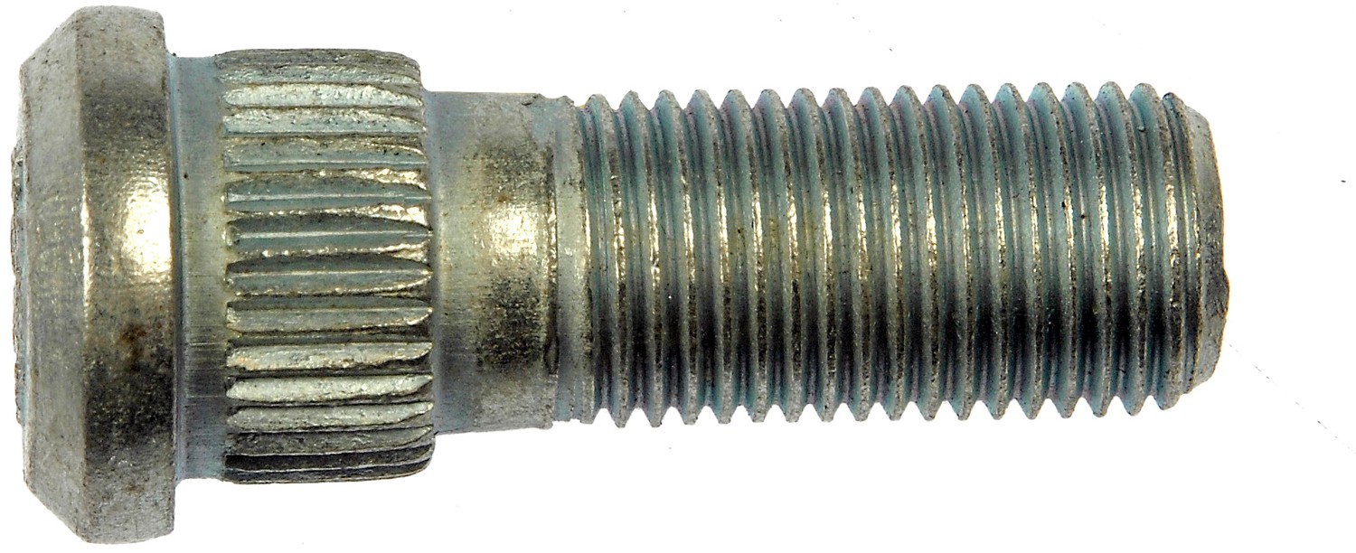 1/2-20 Serrated Wheel Stud - .622 In. Knurl, 1-17/32 In. Length