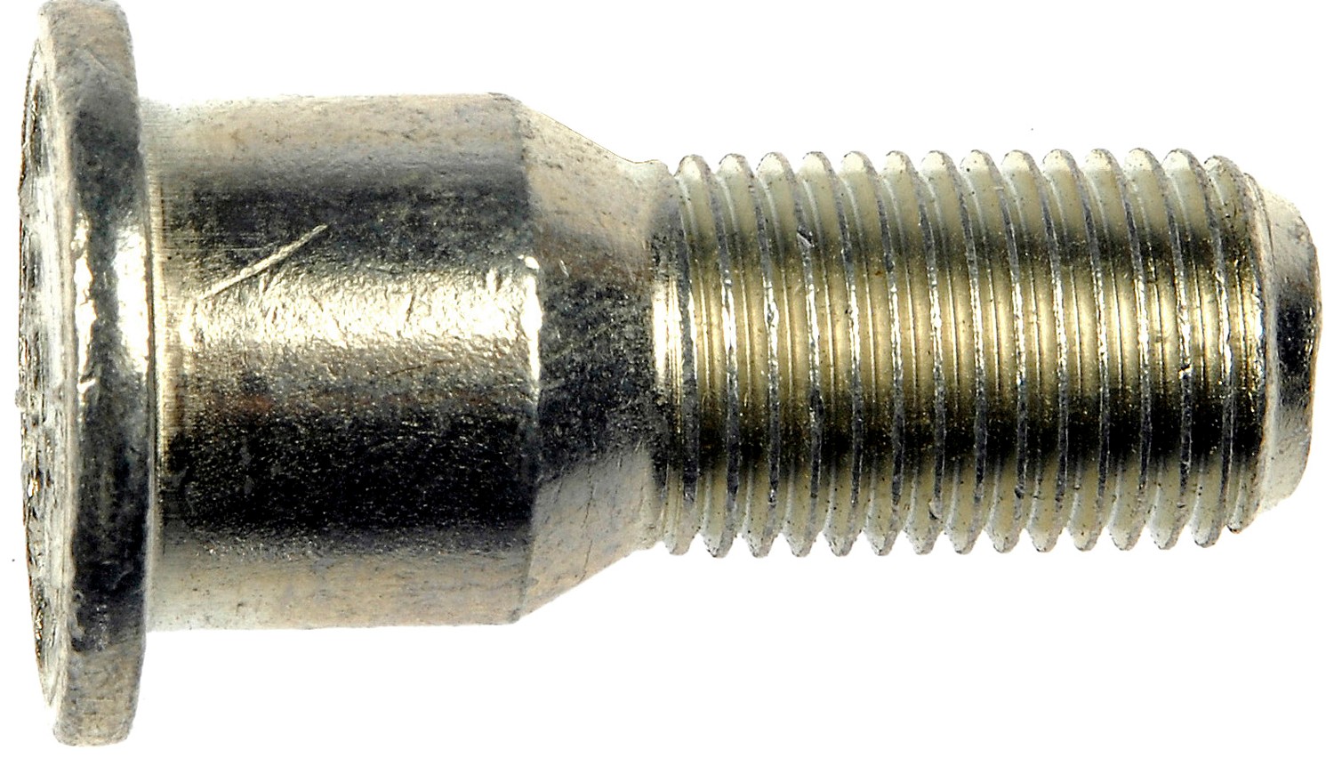 1/2-20 Non-Serrated Wheel Stud - .645 In. Knurl, 1-7/16 In. Length