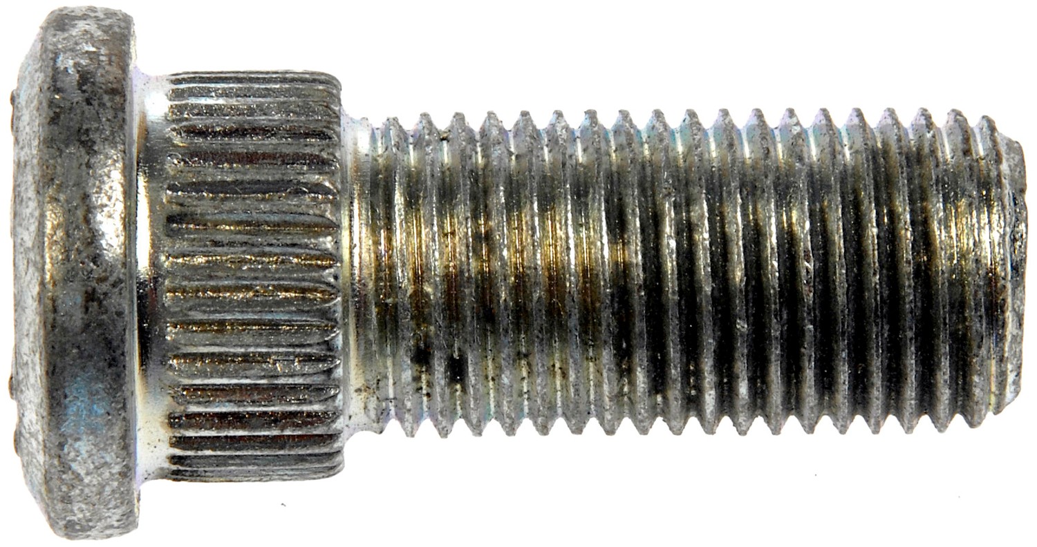 1/2-20 Serrated Wheel Stud - .624 In. Knurl, 1-5/16 In. Length