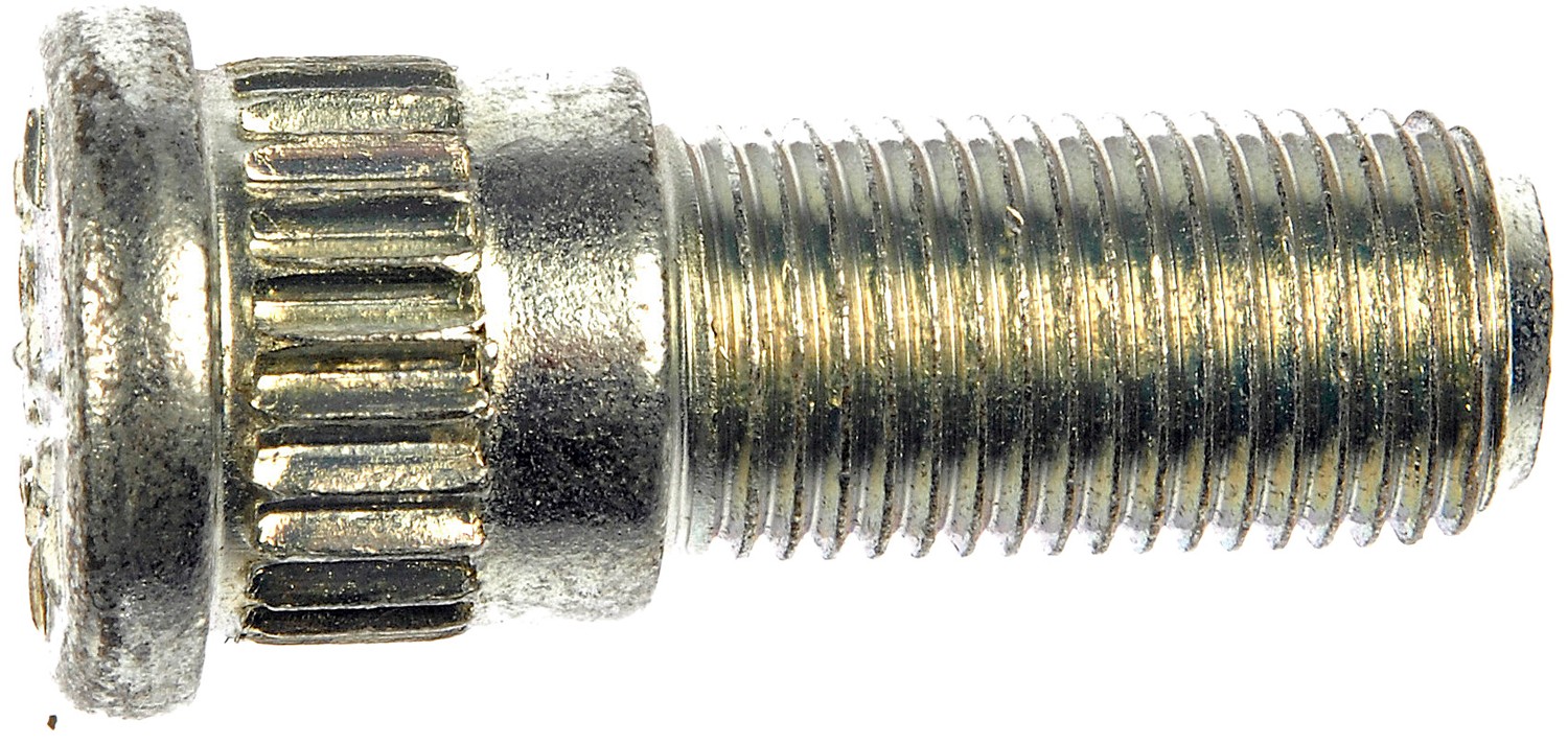 1/2-20 Serrated Wheel Stud - .650 In. Knurl, 1-1/2 In. Length