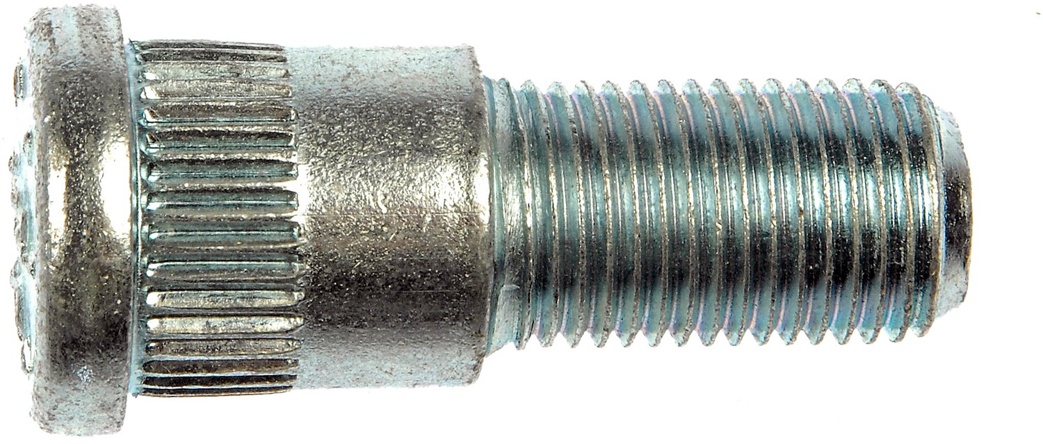 1/2-20 Serrated Wheel Stud - .650 In. Knurl, 1-9/16 In. Length