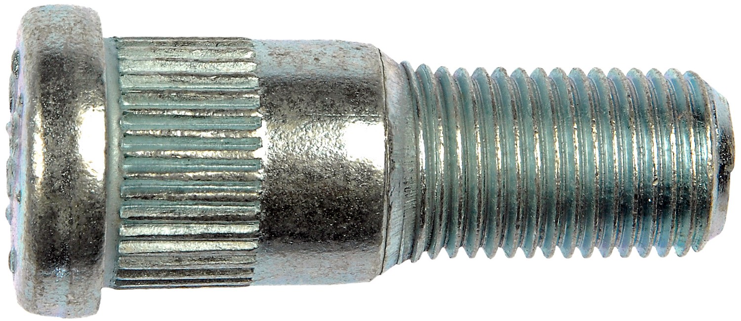 1/2-20 Serrated Wheel Stud - .650 In. Knurl, 1-5/8 In. Length