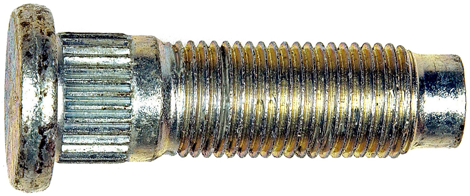 1/2-20 Serrated Wheel Stud - .545 In. Knurl, 1-3/4 In. Length