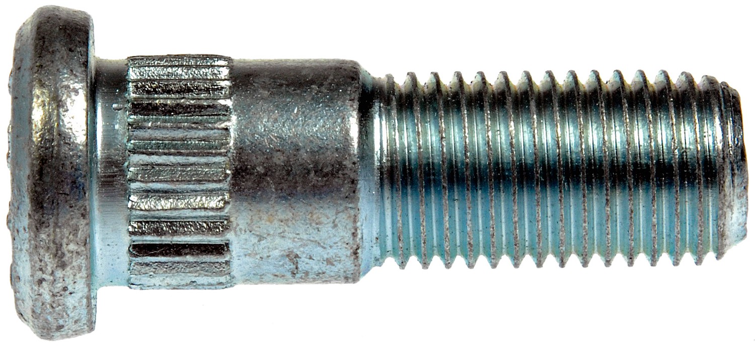 7/16-20 Serrated Wheel Stud - .512 In. Knurl, 1-13/32 In. Length