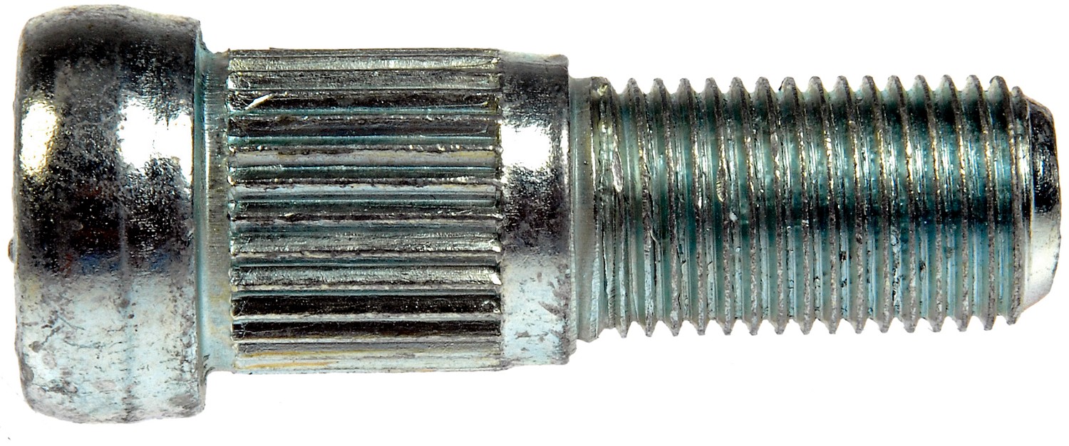 1/2-20 Serrated Wheel Stud - .620 In. Knurl, 1-5/8 In. Length