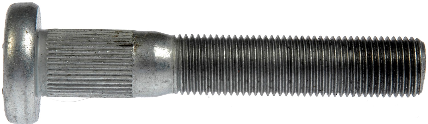 9/16-18 Serrated Wheel Stud - 0.620 In. Knurl, 3-15/32 In. Length