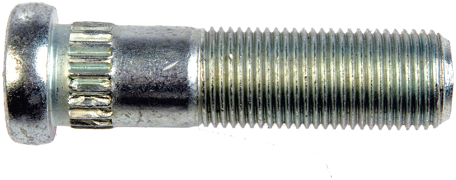 5/8-18 Serrated Wheel Stud - .655 In. Knurl, 2-13/32 In. Length