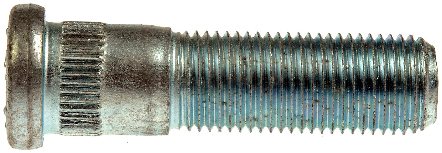 9/16-18 Serrated Wheel Stud - 0.627 In. Knurl, 2-1/8 In. Length