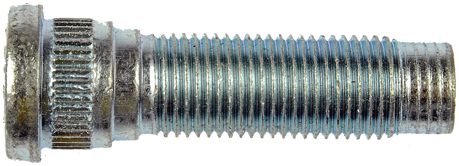 1/2-20 Serrated Wheel Stud - .619 In. Knurl, 1-21/32 In. Length