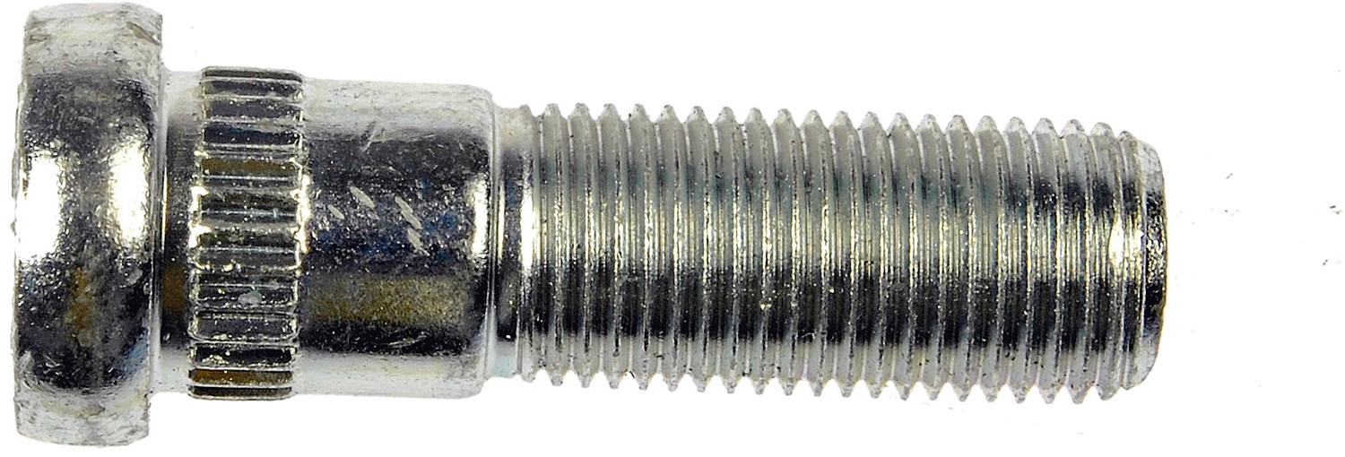 1/2-20 Serrated Wheel Stud - .568 In. Knurl, 1-11/16 In. Length