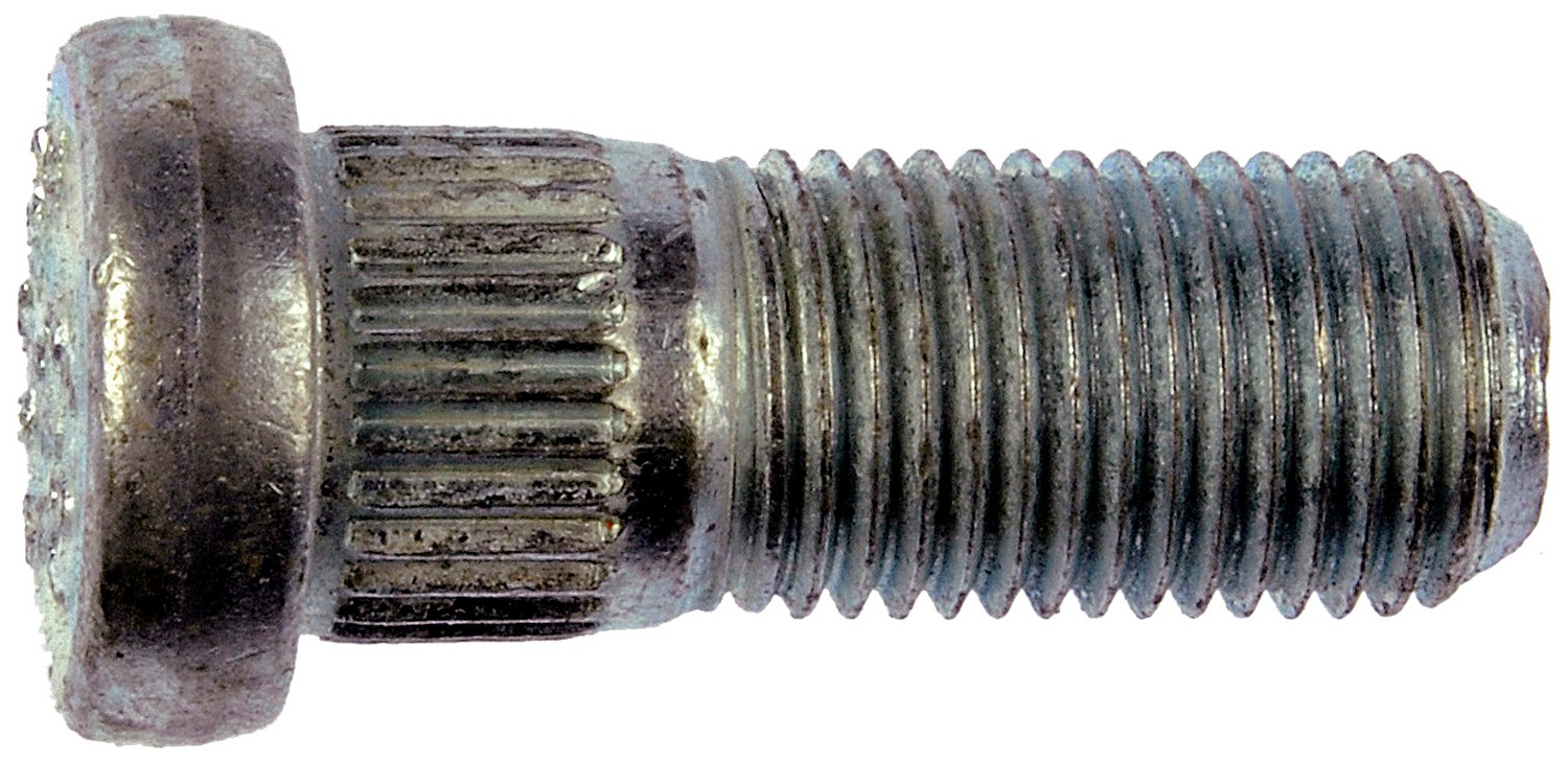 M12-1.25 Serrated Wheel Stud - 13.00mm Knurl, 32mm Length