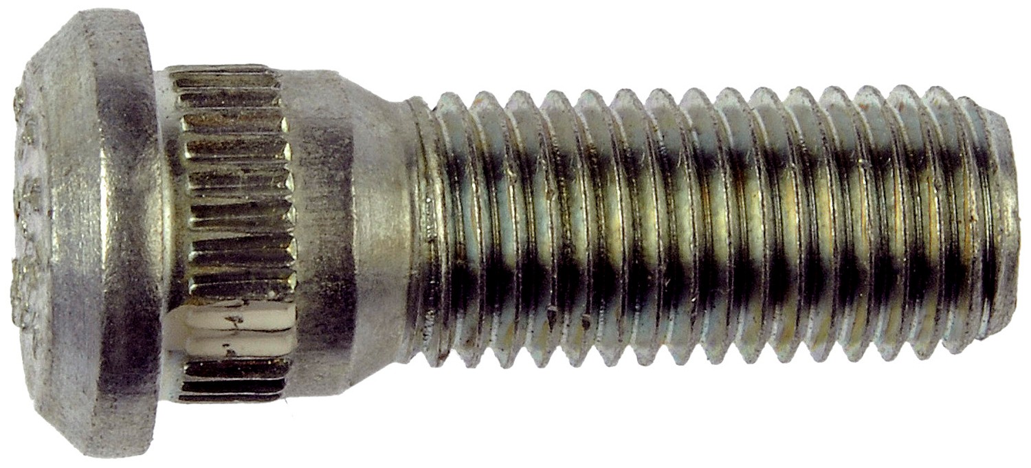 M12-1.50 Serrated Wheel Stud - 14.22mm Knurl, 37mm Length