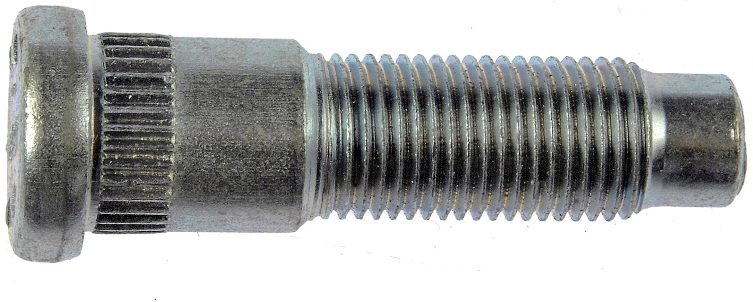 1/2-20 Serrated Wheel Stud - .589 In. Knurl, 1-15/16 In. Length
