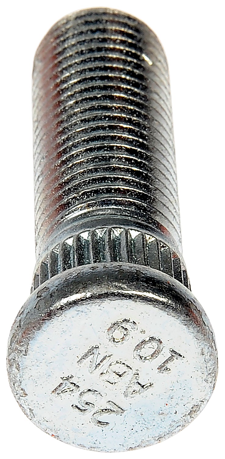 M12-1.50 Serrated Wheel Stud - 12.73mm Knurl, 41.5mm Length