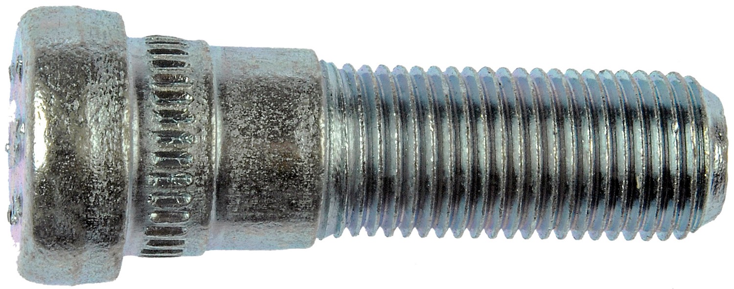 1/2-20 Serrated Wheel Stud - .640 In. Knurl, 1-3/4 In. Length