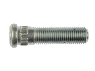 7/16-20 Serrated Wheel Stud - .475 In. Knurl, 1-3/4 In. Length