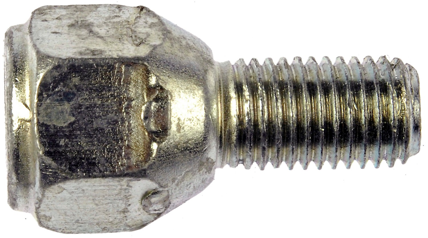 M12-1.50 Wheel Bolt - 21mm Hex, 21mm Thread Length