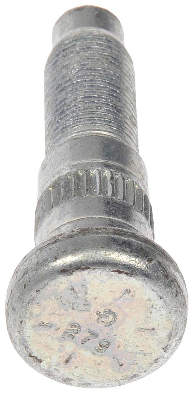 1/2-20 Serrated Wheel Stud - .608 In. Knurl, 2-1/4 In. Length