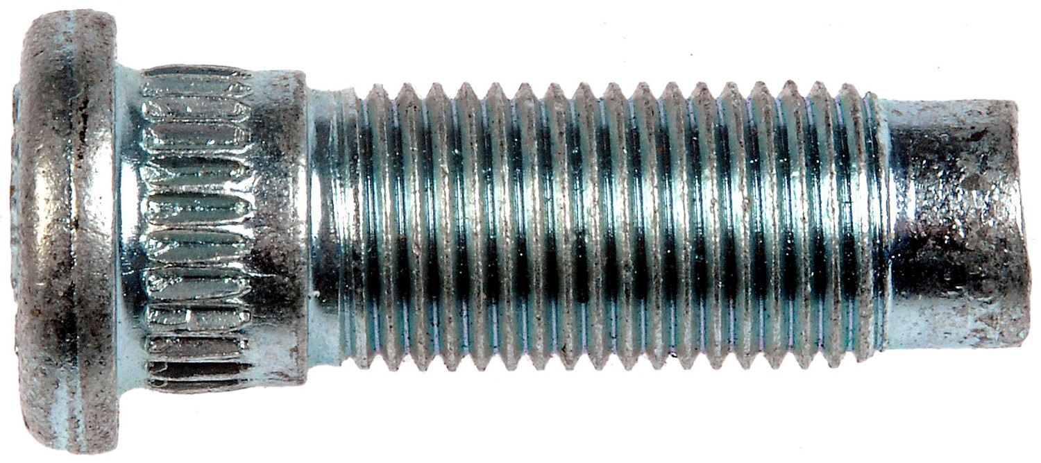 1/2-20 Serrated Wheel Stud - .558 In. Knurl, 1-9/16 In. Length