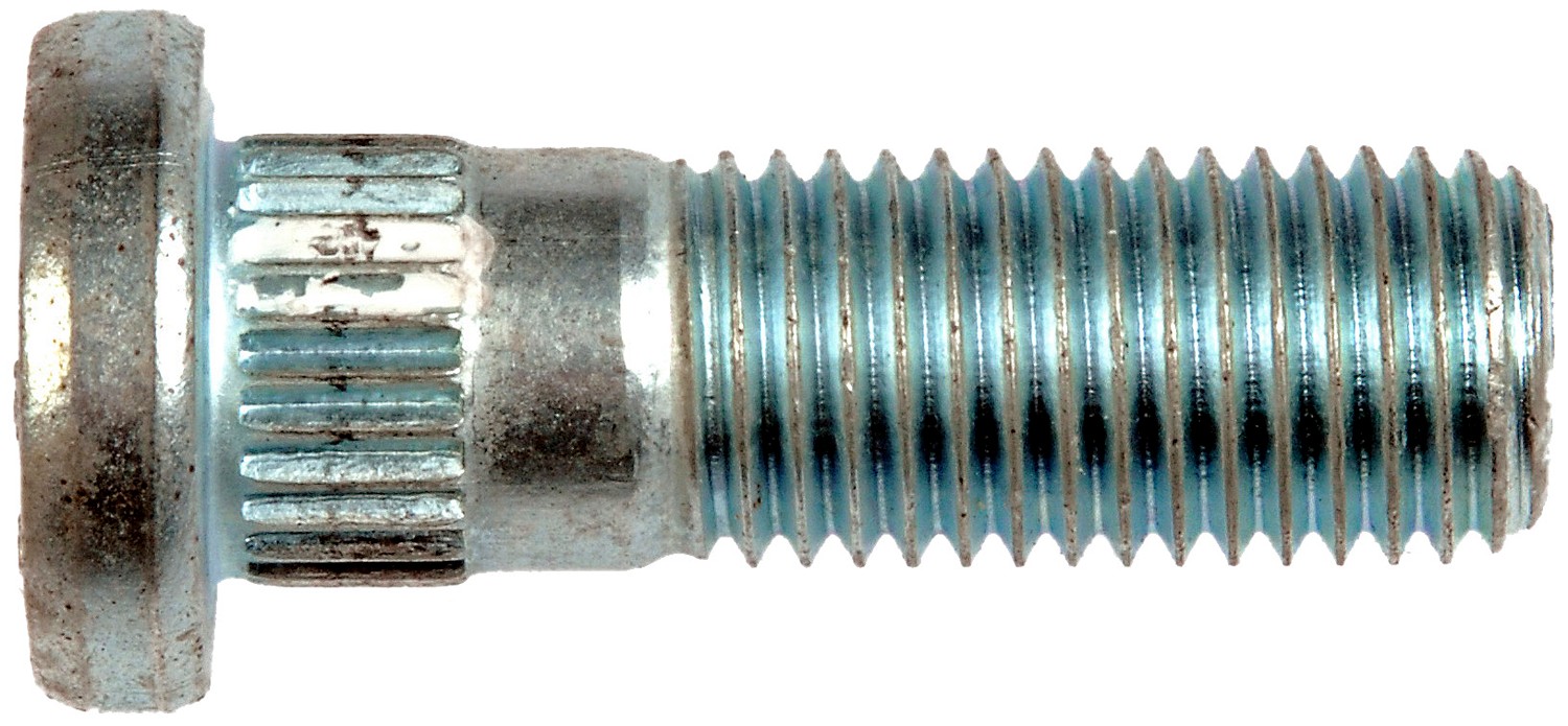 M12-1.50 Serrated Wheel Stud - 12.90mm Knurl, 37.5mm Length