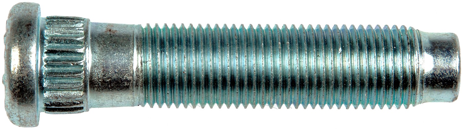 9/16-18 Serrated Wheel Stud - 0.640 In. Knurl, 2-11/16 In. Length