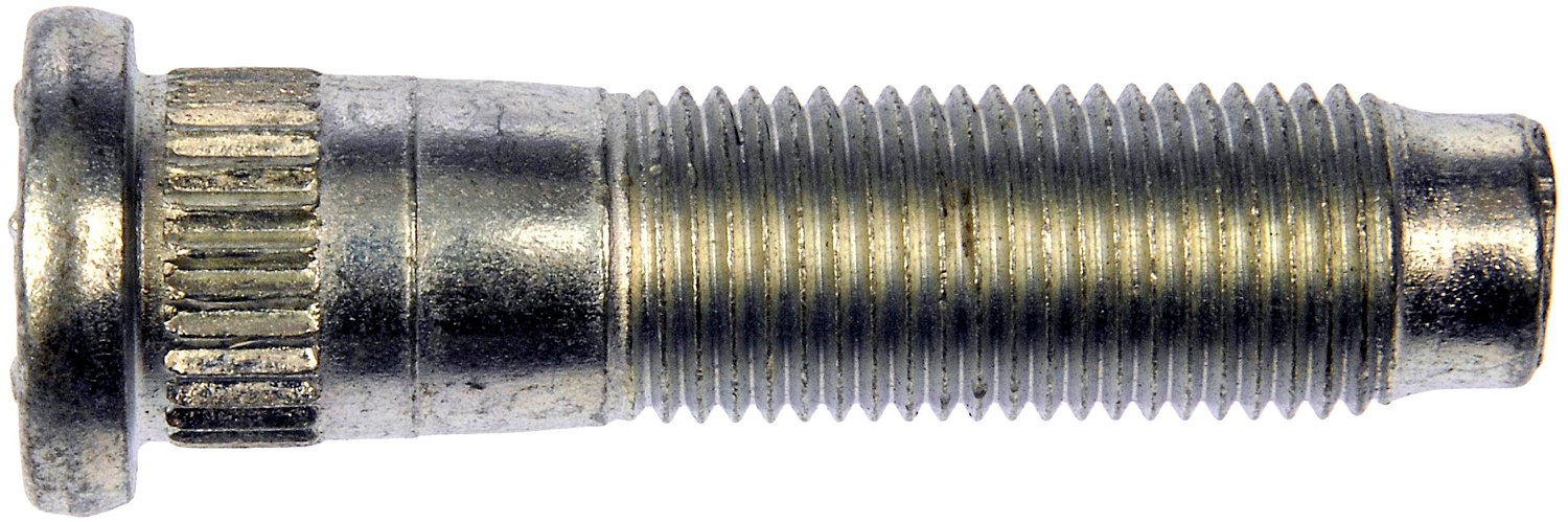 1/2-20 Serrated Wheel Stud - .547 In. Knurl, 2 In. Length