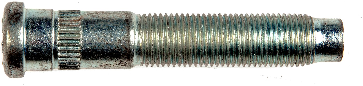 9/16-18 Serrated Wheel Stud - 0.622 In. Knurl, 3-1/4 In. Length