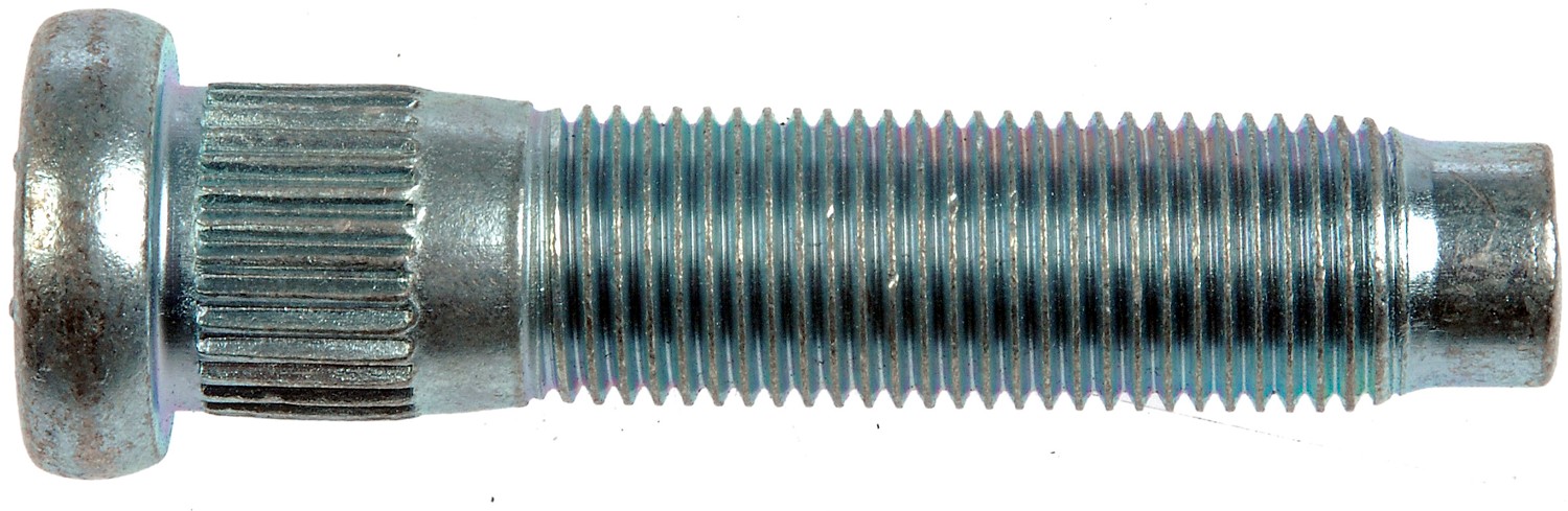 9/16-18 Serrated Wheel Stud - 0.625 In. Knurl, 2-9/16 In. Length