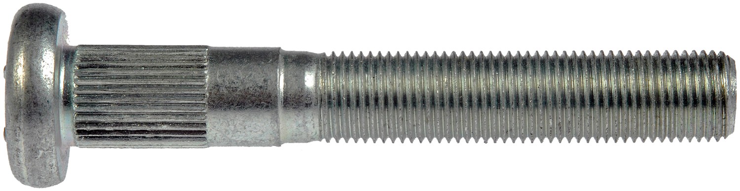 9/16-18 Serrated Wheel Stud - 0.625 In. Knurl, 4-1/32 In. Length