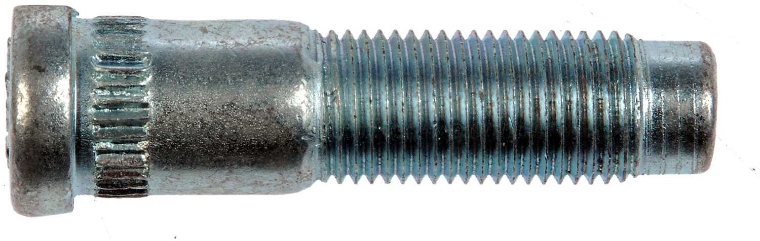 1/2-20 Serrated Wheel Stud - 0.585 In. Knurl, 2 In. Length