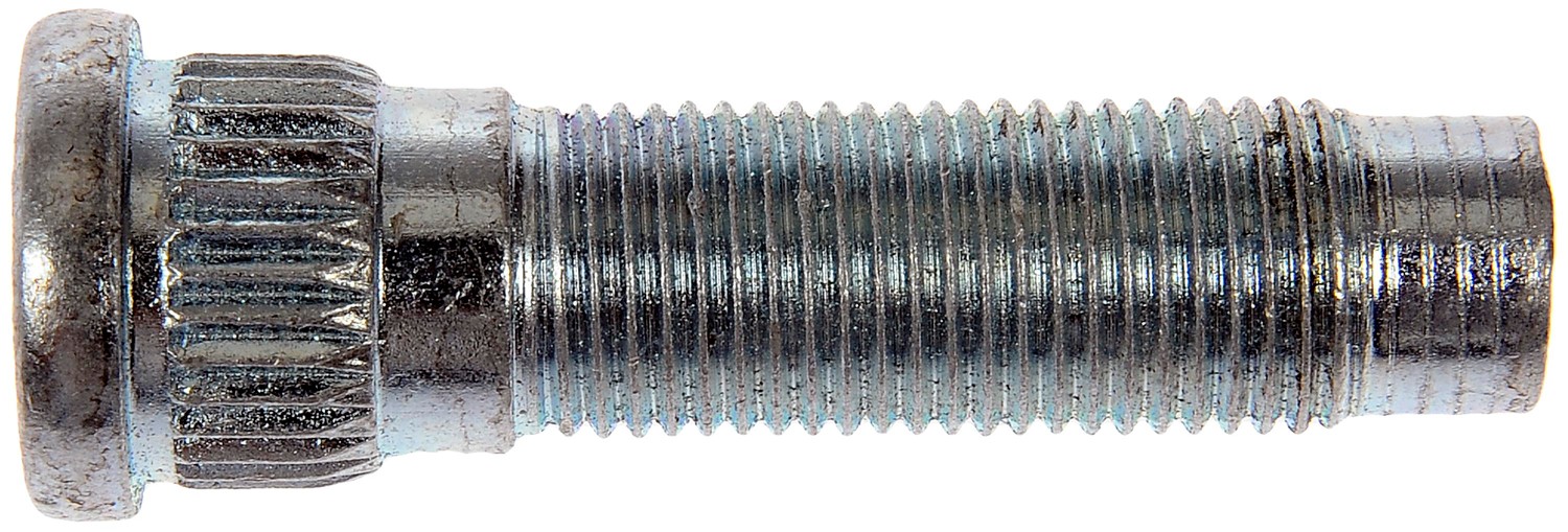 1/2-20 Serrated Wheel Stud - 0.627 In. Knurl, 1-31/32 In. Length