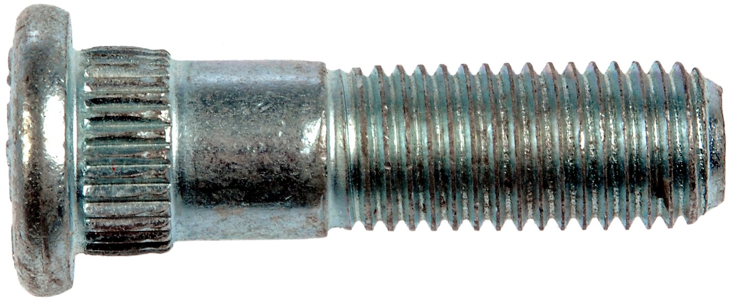 M12-1.50 Serrated Wheel Stud - 14.99mm Knurl, 46mm Length