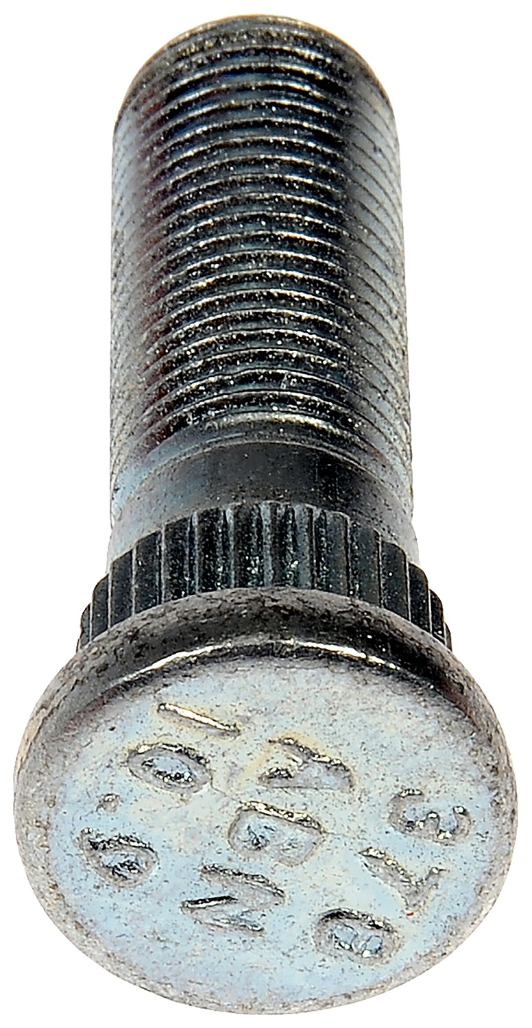 M12-1.25 Serrated Wheel Stud - 14.35mm Knurl, 42mm Length