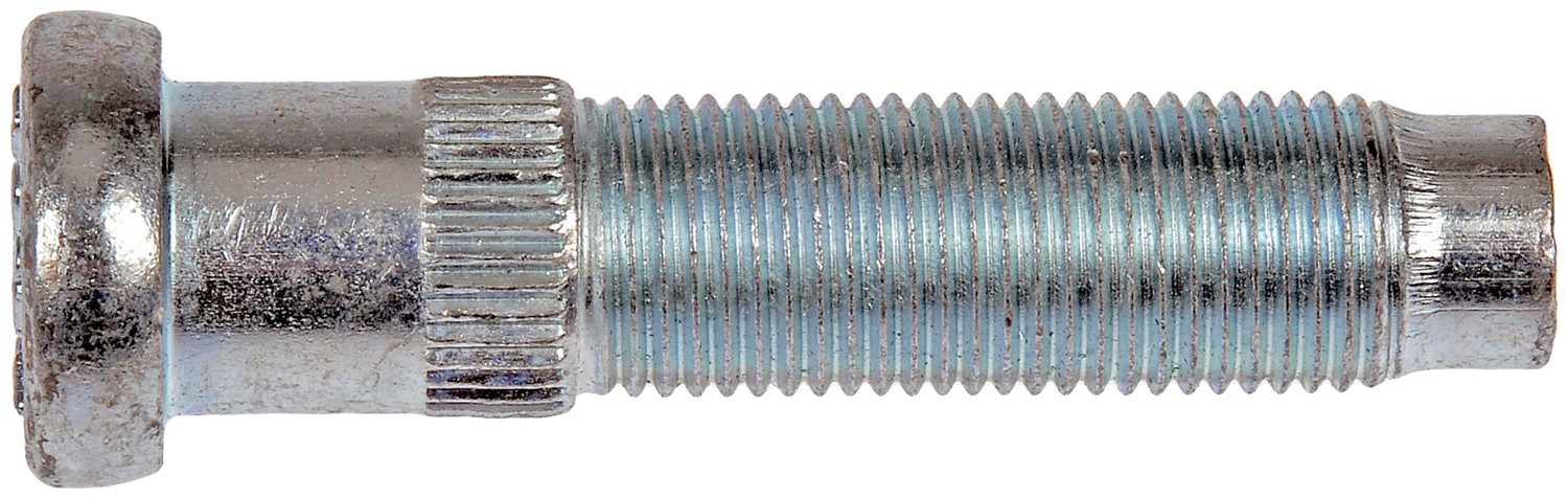 9/16-18 Serrated Wheel Stud - 0.618 In. Knurl, 2-1/2 In. Length
