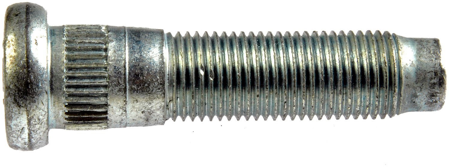 9/16-18 Serrated Wheel Stud - 0.648 In. Knurl, 2-13/32 In. Length