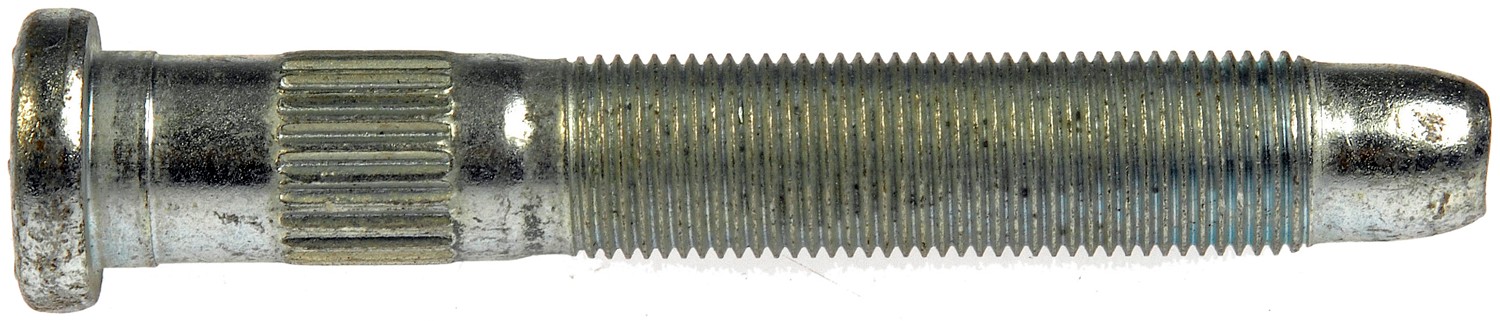 5/8-18 Serrated Wheel Stud - .642 In. Knurl, 4.10 In. Length