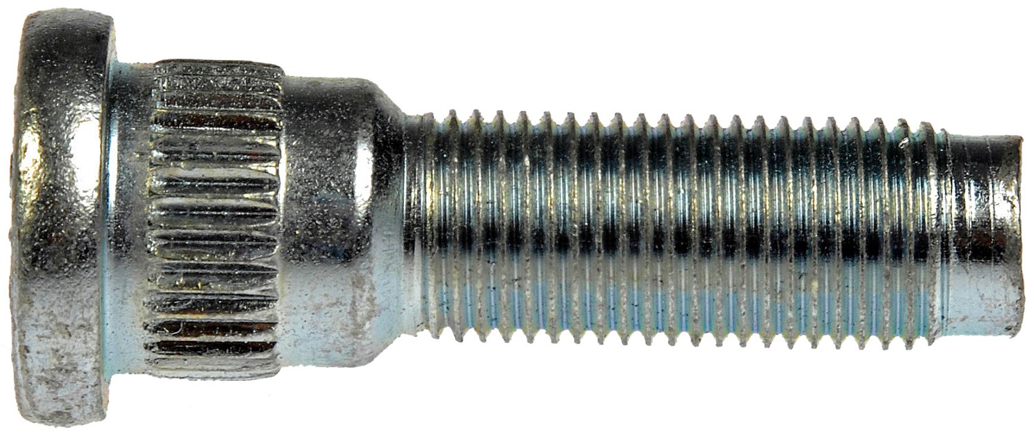 1/2-20 Serrated Wheel Stud - .684 In. Knurl, 1-15/16 In. Length