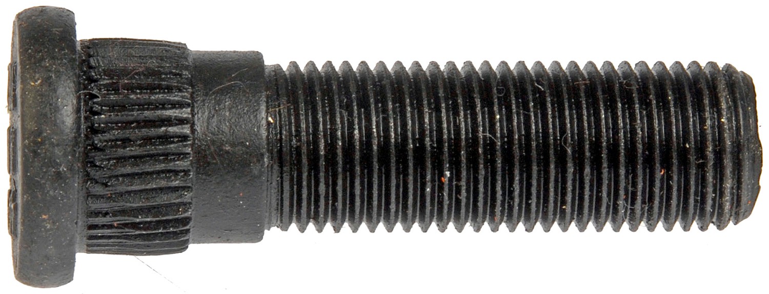 1/2-20 Serrated Wheel Stud - .627 In. Knurl, 1-15/16 In. Length