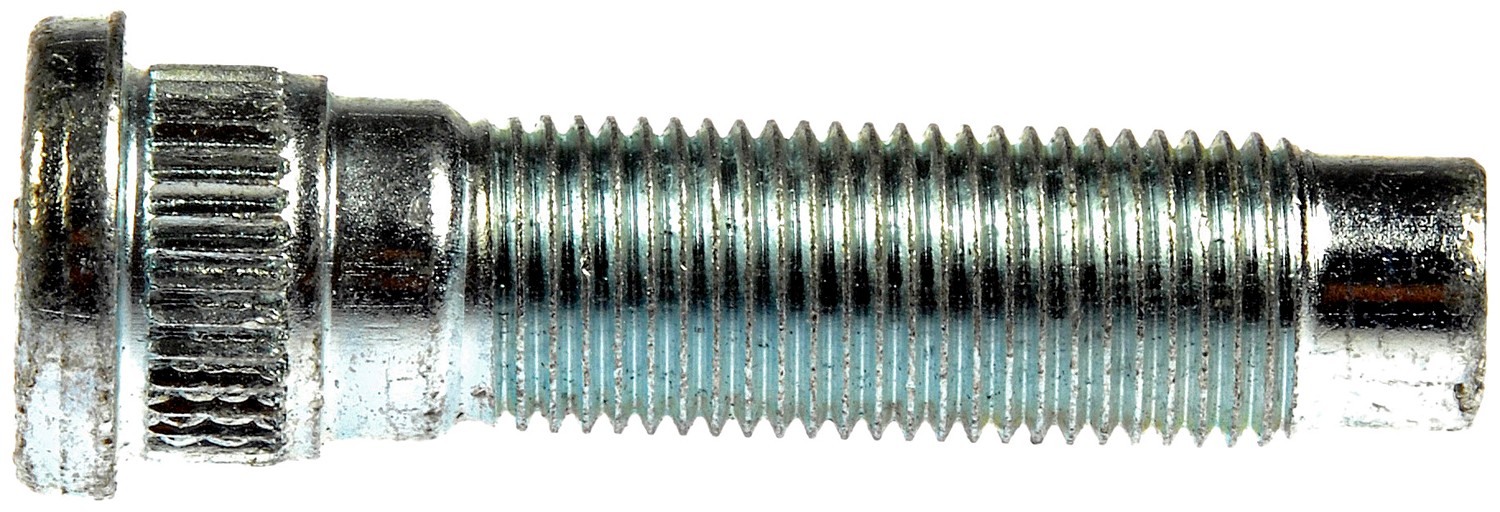 1/2-20 Serrated Wheel Stud - .611 In. Knurl, 2.094 In. Length