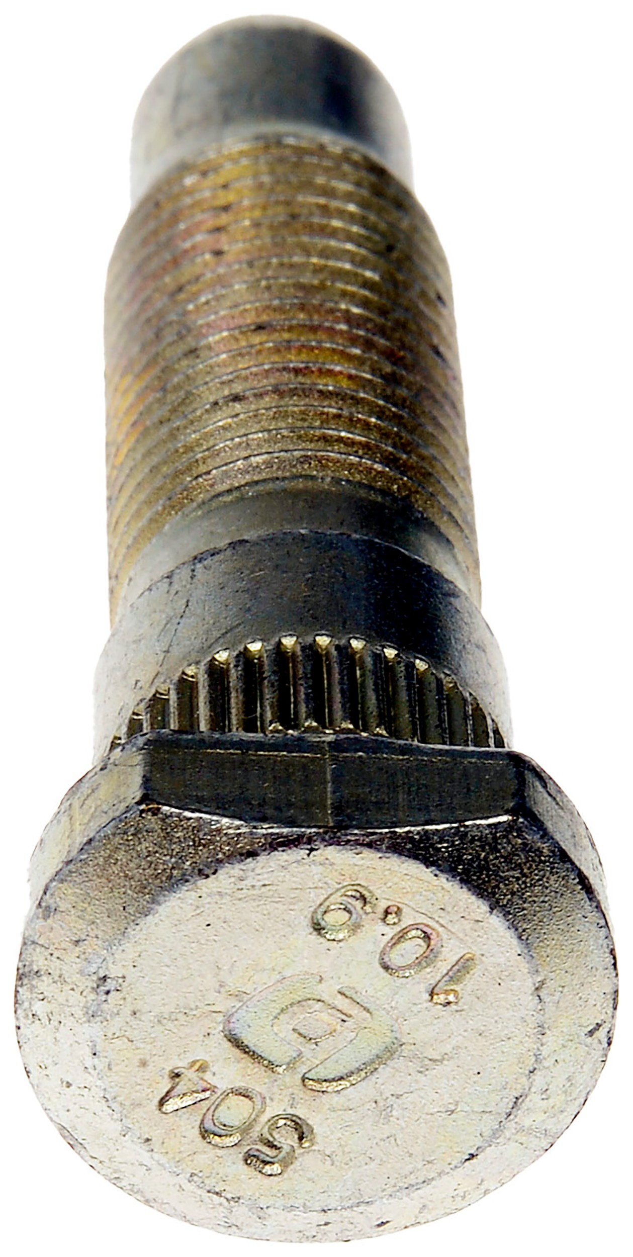M14-1.50 Serrated Wheel Stud - 15.75mm Knurl, 58mm Under Head Length