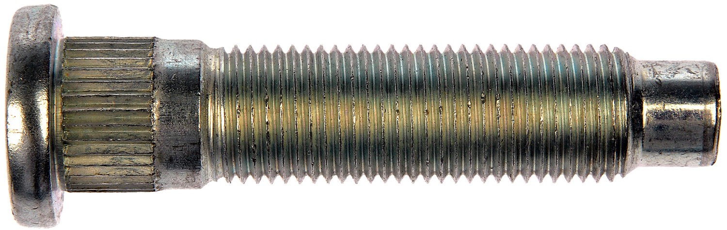 1/2-20 Serrated Wheel Stud - 14.05mm Knurl, 58.45mm Length