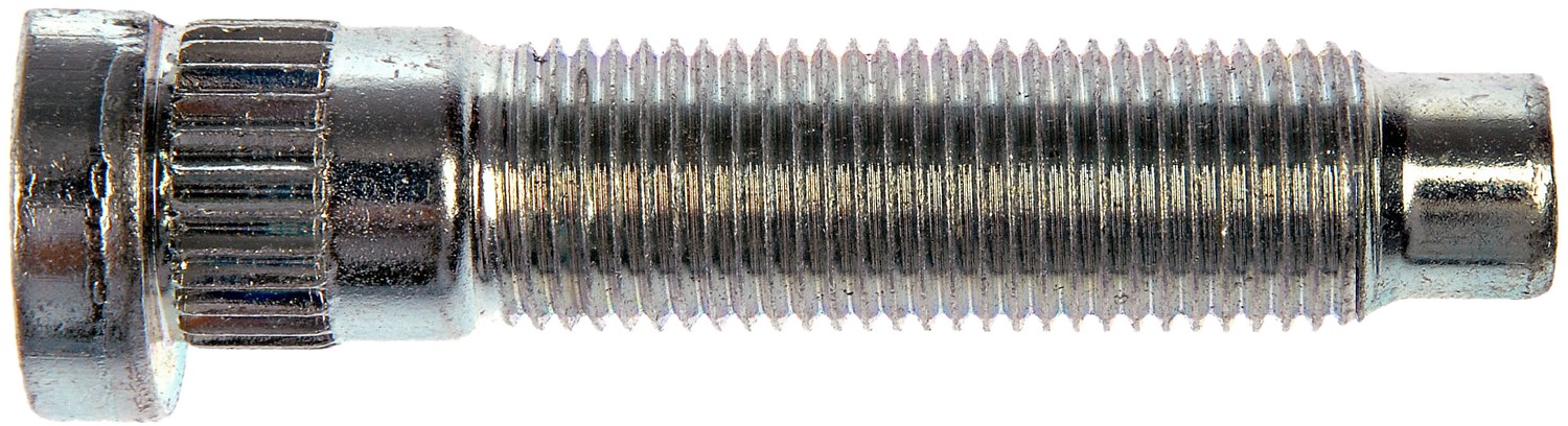 1/2-20 Serrated Wheel Stud With Clip Head - .560 In. Knurl, 2.311 In. Length