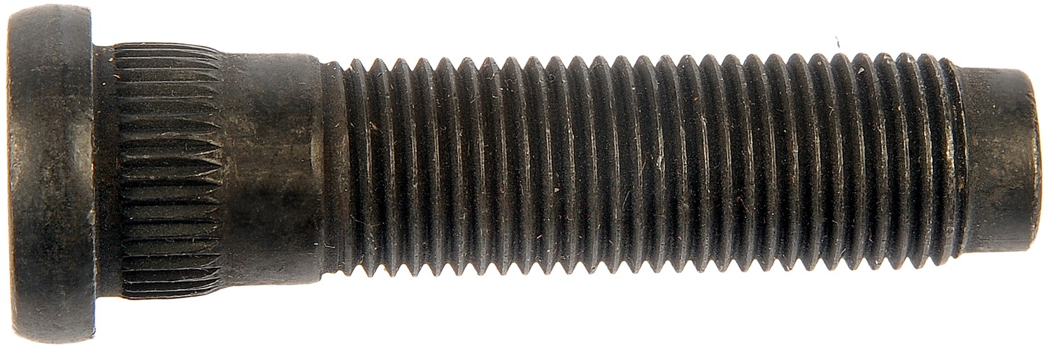 9/16-18 Serrated Wheel Stud - 0.645 In. Knurl, 2-3/8 In. Length