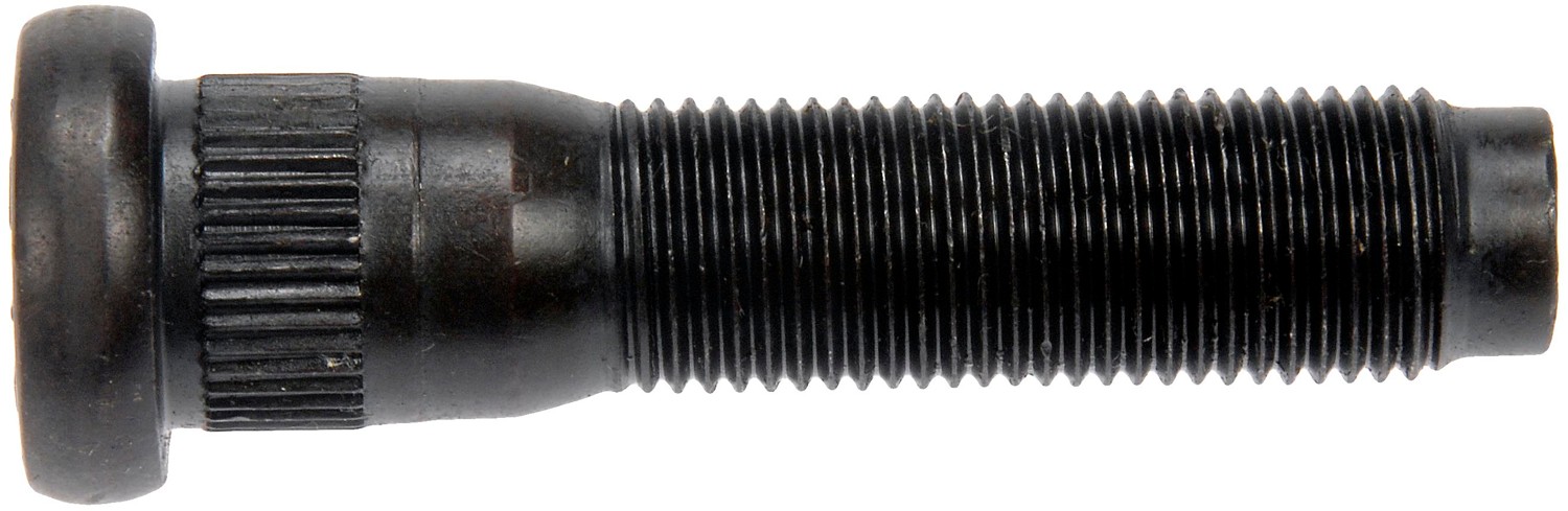 9/16-18 Serrated Wheel Stud - 0.650 In. Knurl, 2.5 In. Length