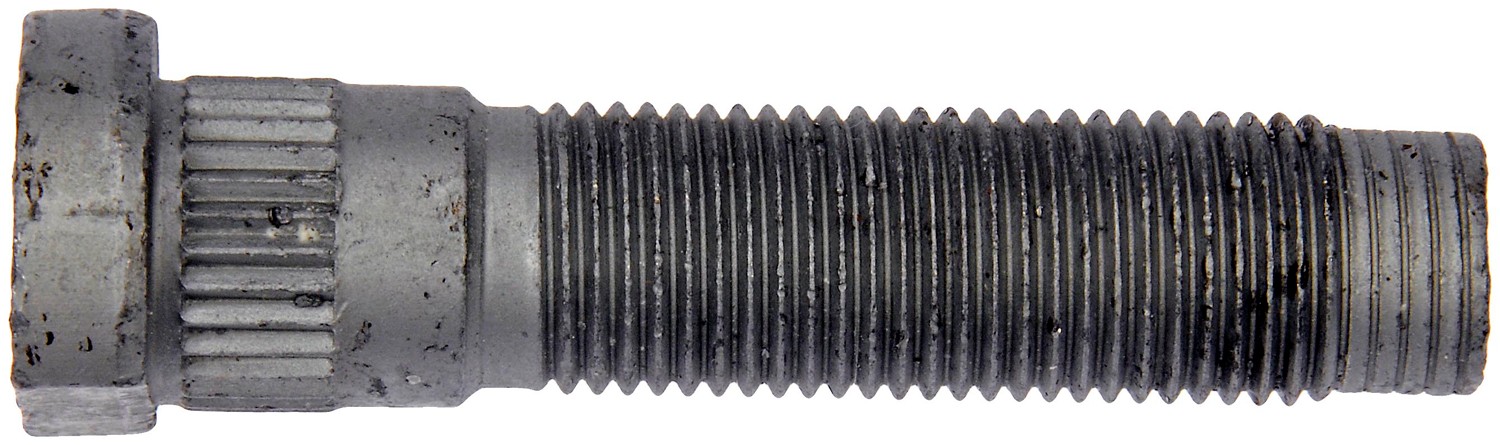 1/2-20 Serrated Wheel Stud - .550 In. Knurl, 2.2 In. Length