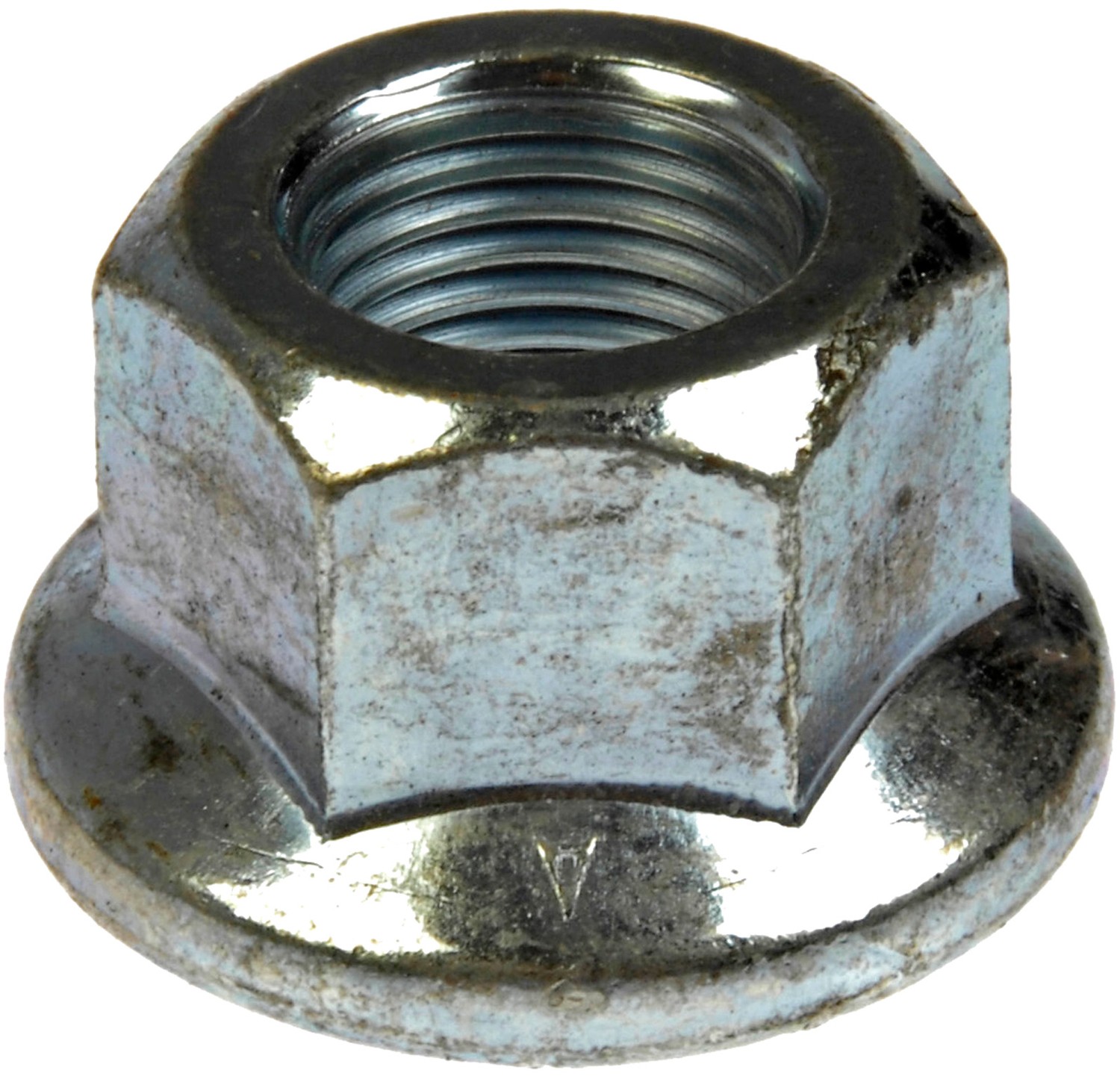 Wheel Nut 9/16-18 Flanged Flat Face - 7/8 In. Hex, 5/8 In. Length