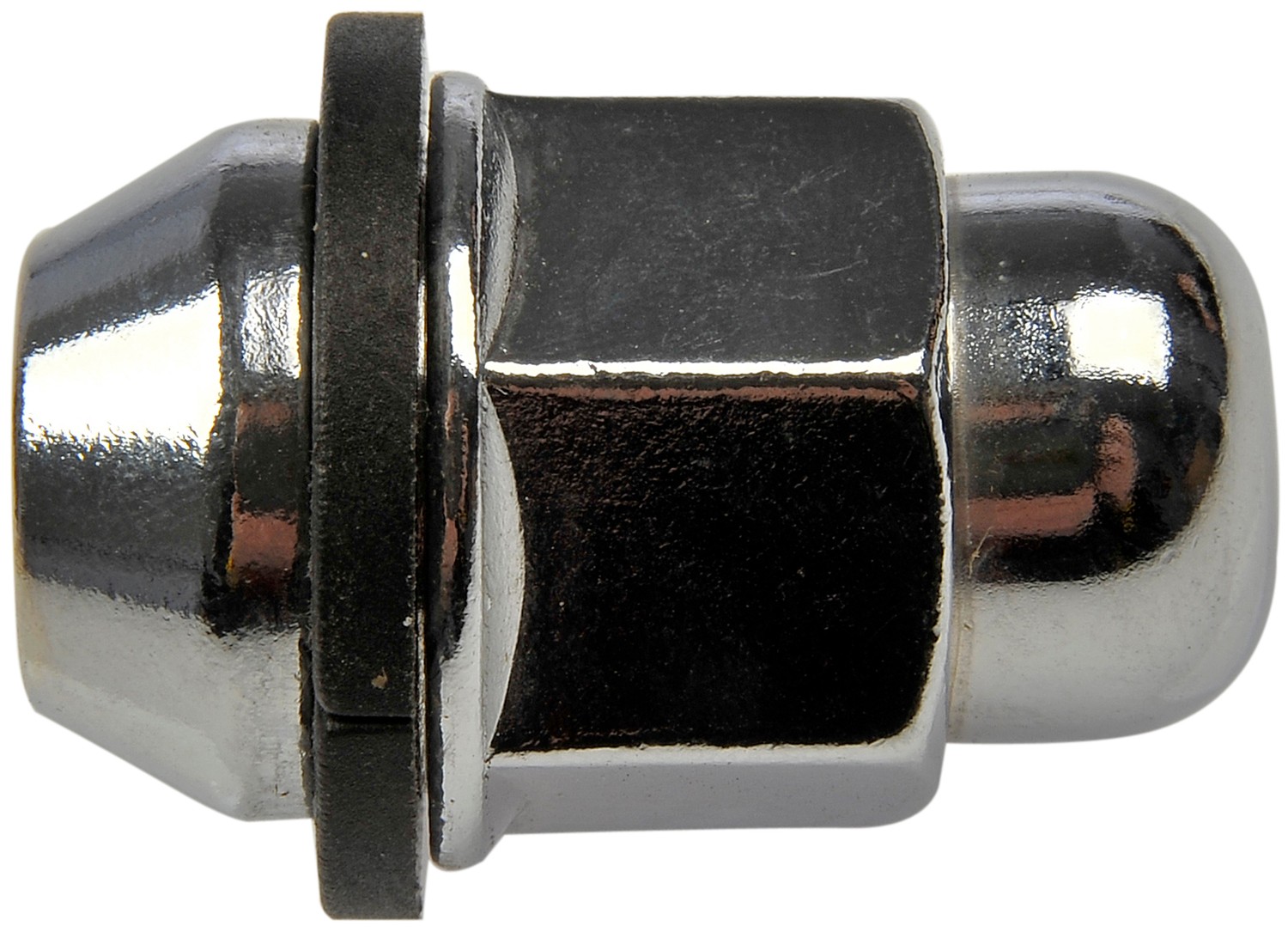 Wheel Nut M12-1.50 Acorn - 21mm Hex, 38.35mm Length