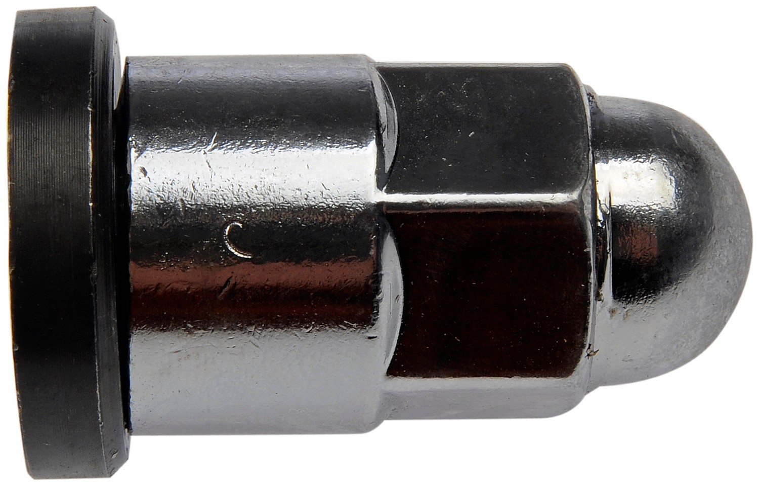 Wheel Nut M14-2.0 Flanged Flat Face - 21mm Hex, 44.98mm Length