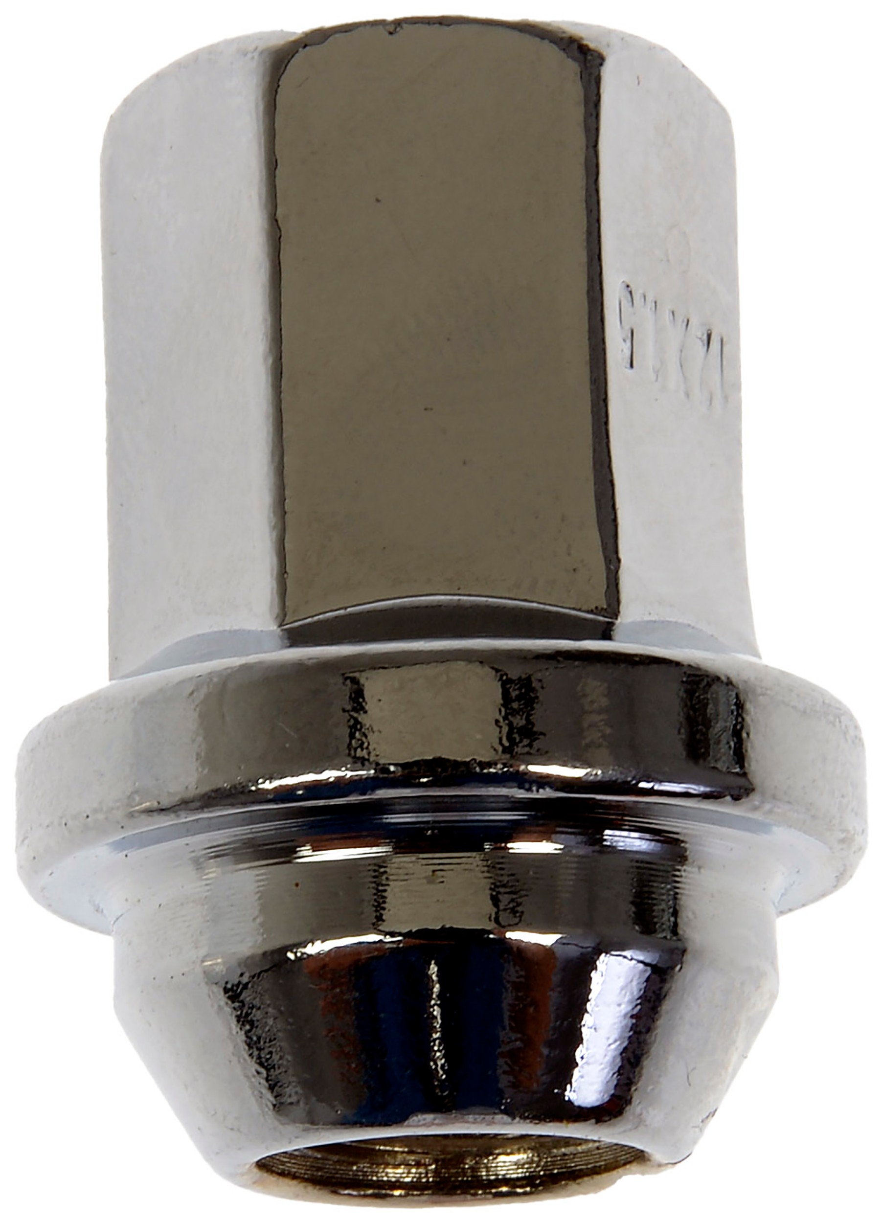 Wheel Nut M12-1.50 Flattop Nut - 19mm Hex, 35.9mm Length