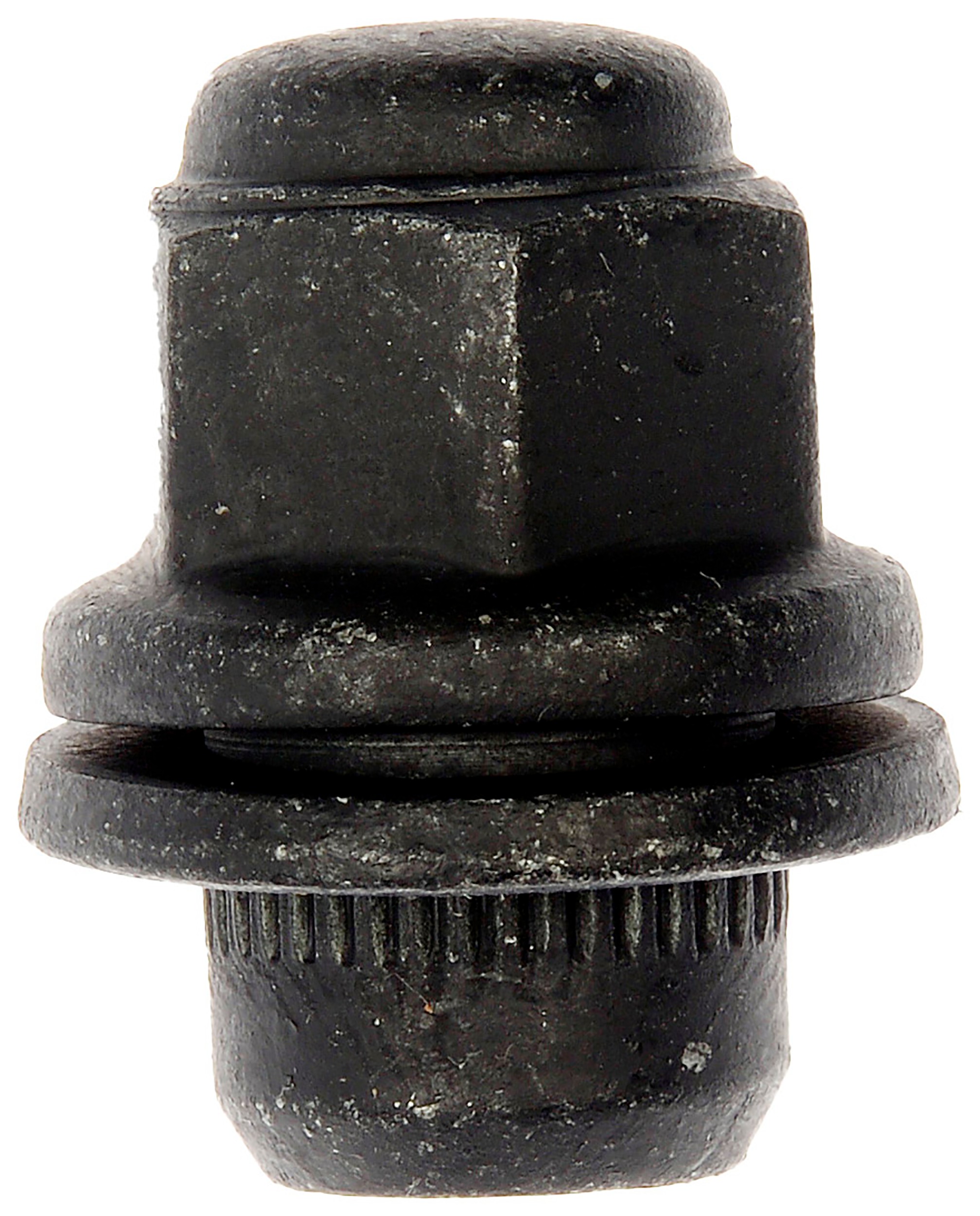 Wheel Nut M12-1.50 Flat Top Nut - 21mm Hex, 37mm Length